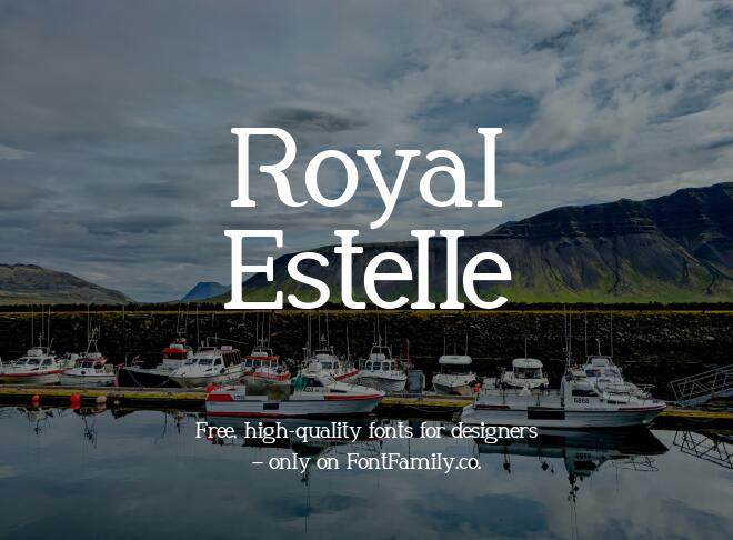 Royal Estelle Font