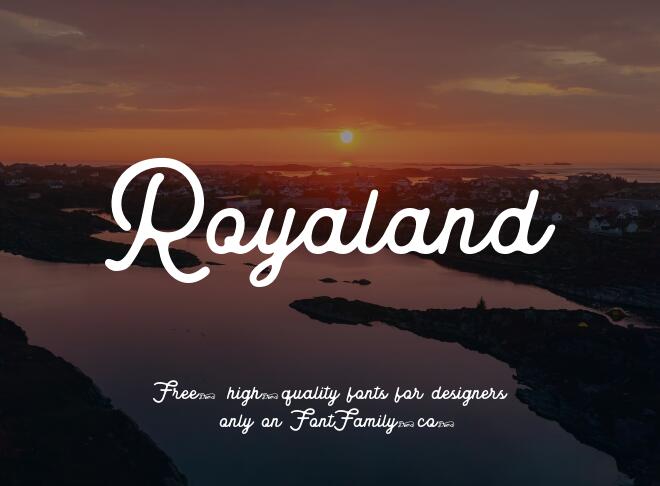 Royaland Font