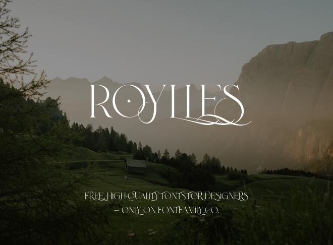 Roylles Font