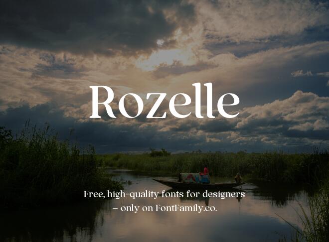 Rozelle Font