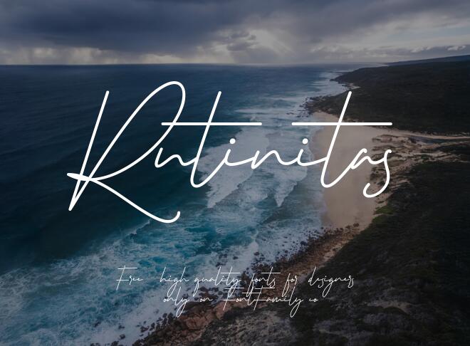 Rutinitas Font