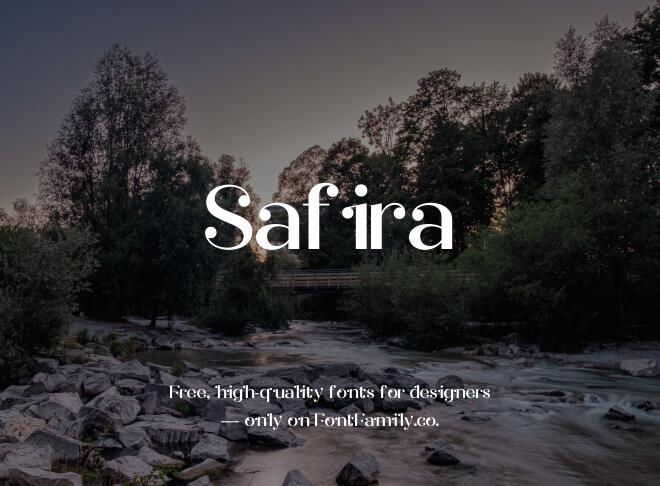 Safira Font