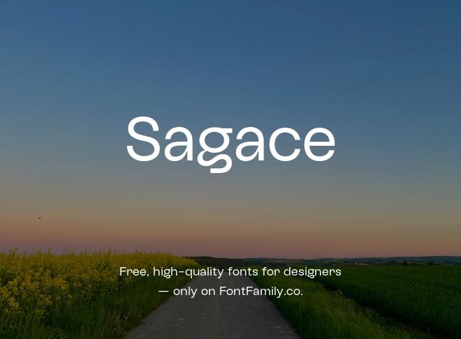 Sagace Font Family