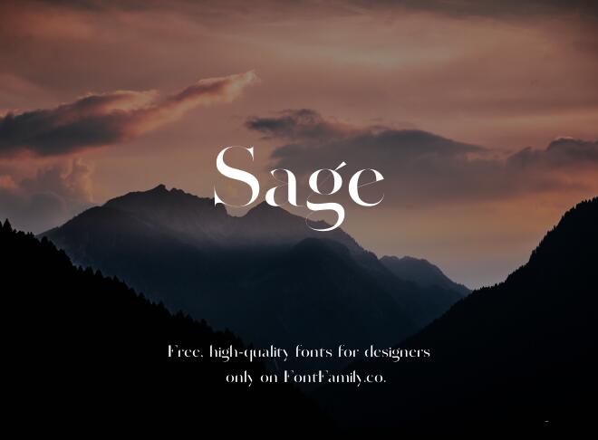 Sage Font