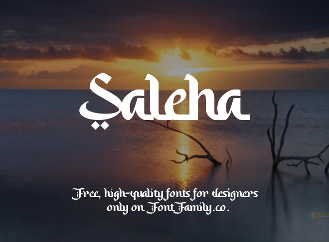 Saleha Font