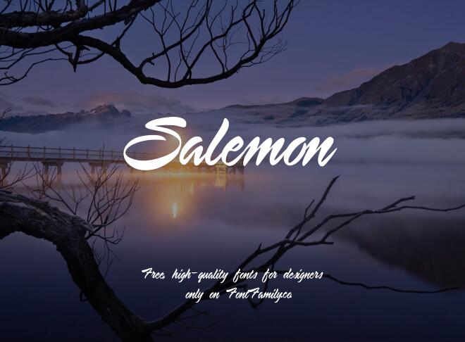 Salemon Font