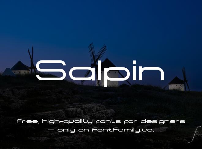 Salpin Font