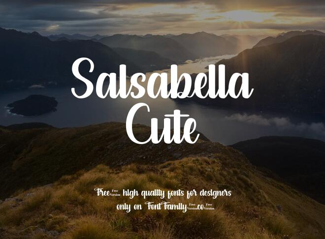 Salsabella Cute Font