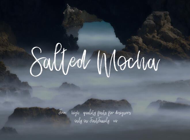 Salted Mocha Font