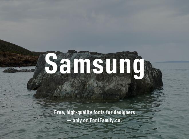 Samsung Font