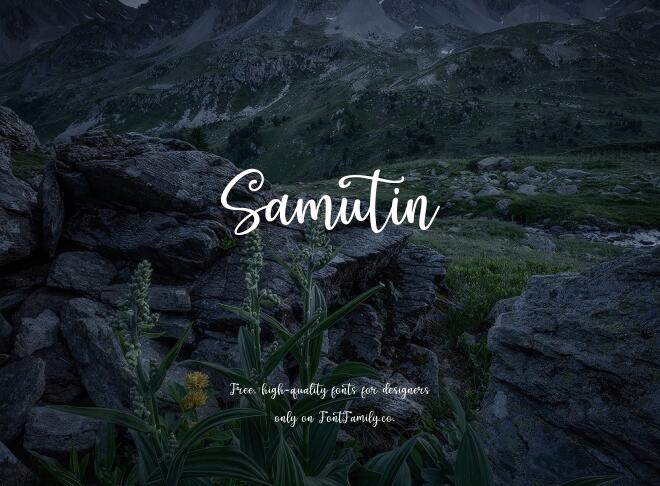 Samutin Font