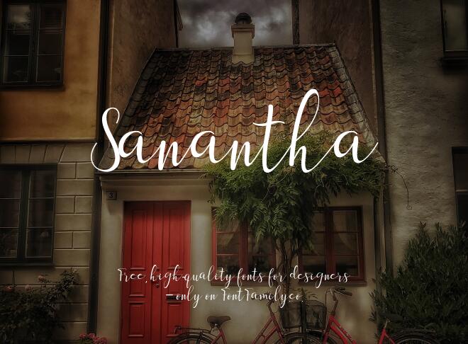 Sanantha Font