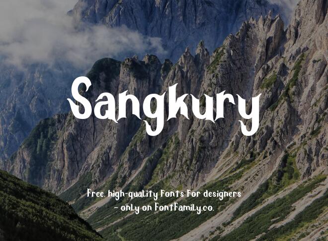 Sangkury Font