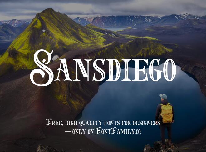 Sansdiego Font