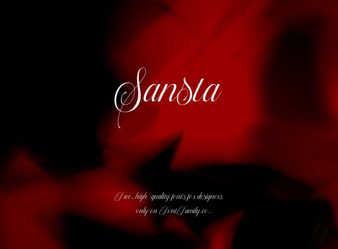 Sansta Font