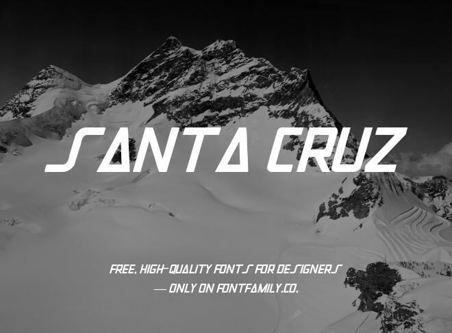 Santa Cruz Font