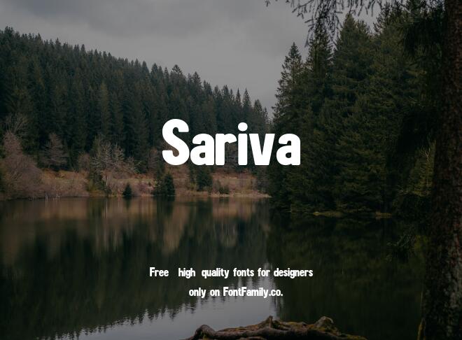 Sariva Font