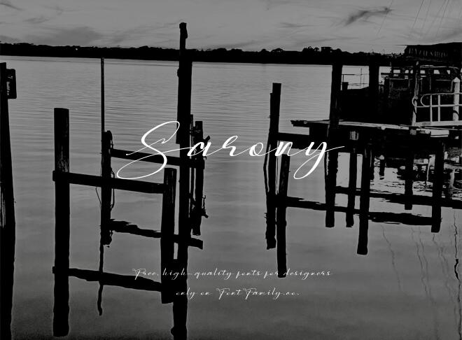 Sarony Font