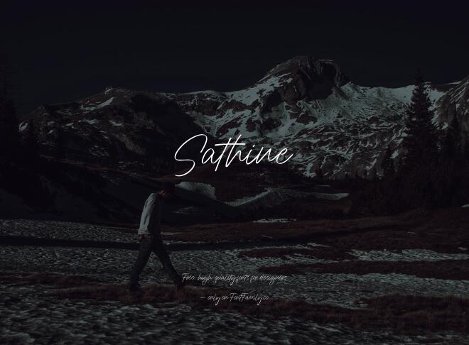Sathine Font