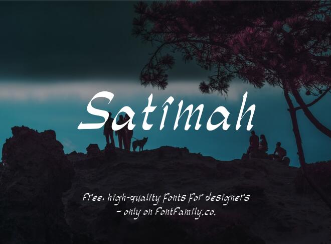 Satimah Font
