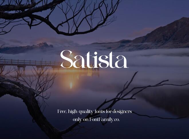 Satista Font