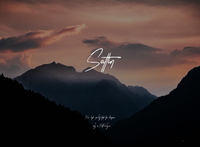 Sattin Font