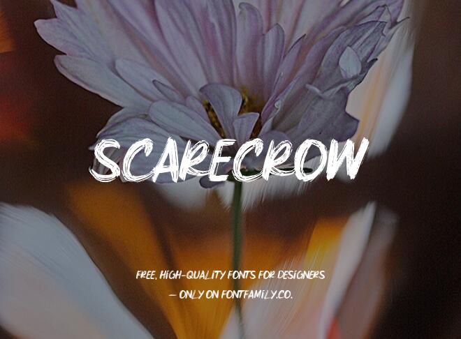 Scarecrow Font