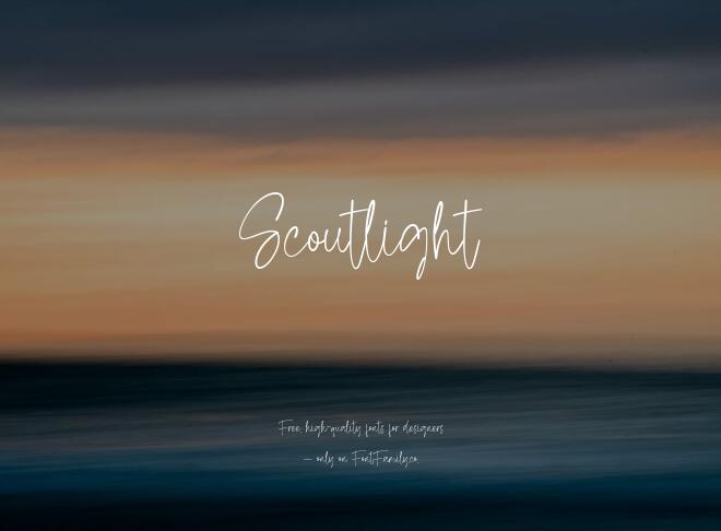 Scoutlight Font