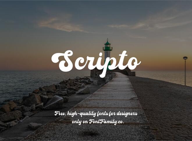 Scripto Font