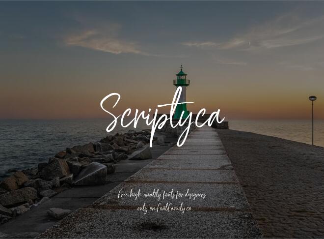 Scriptyca Font