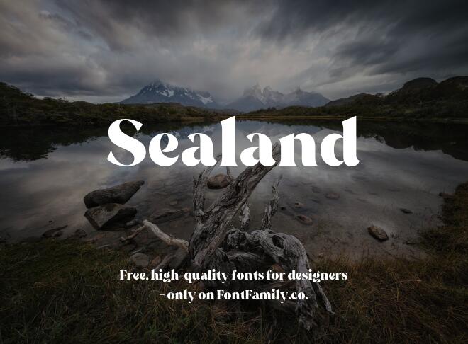 Sealand Font