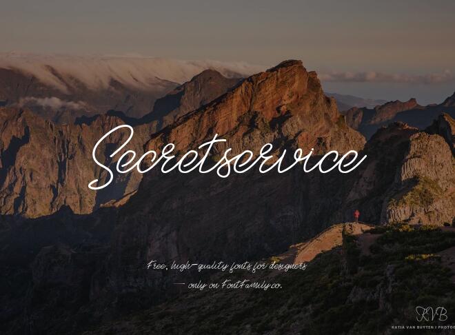 Secretservice Font