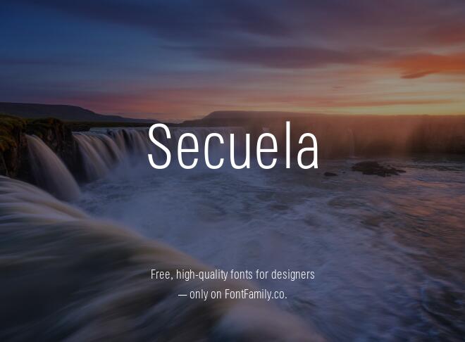 Secuela Font