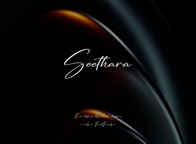 Seethara Font