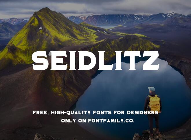 Seidlitz Font