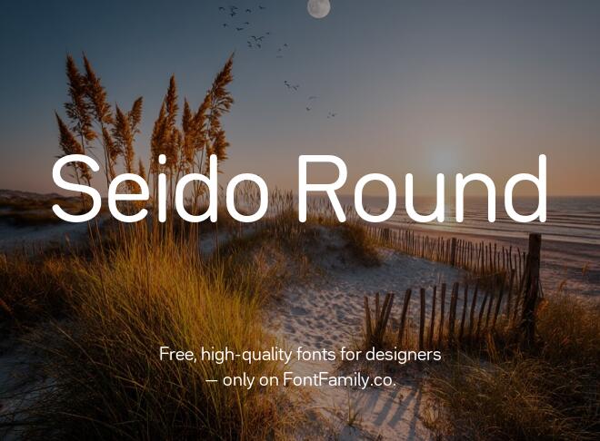 Seido Round Font
