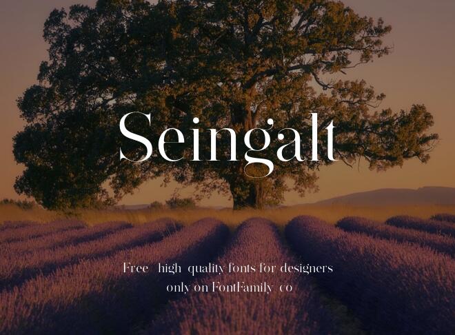 Seingalt Font