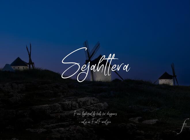 Sejahttera Font