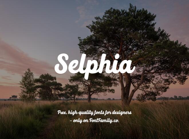 Selphia Font