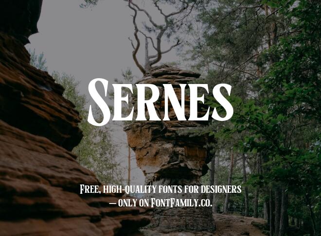 Sernes Font