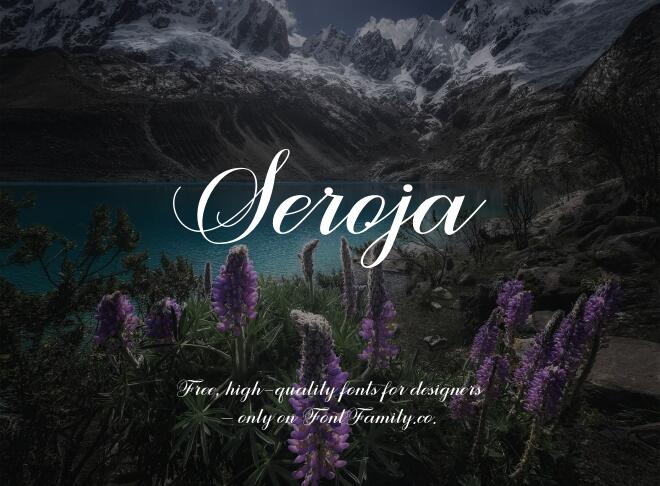 Seroja Font