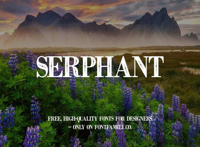Serphant Font