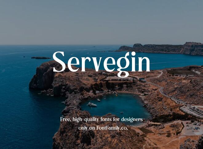 Servegin Font