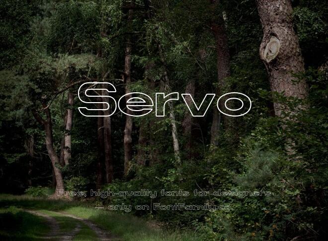 Servo Font