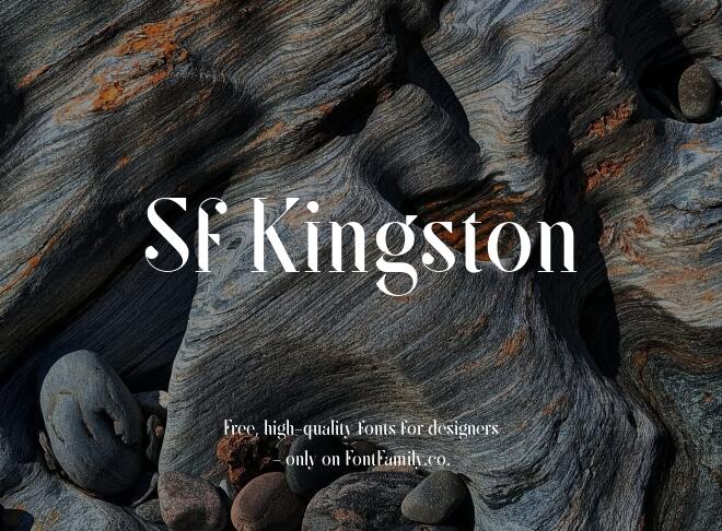 Sf Kingston Font