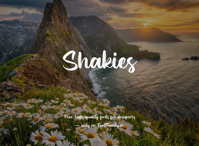 Shakies Font