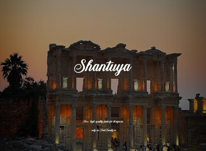 Shantuya Font
