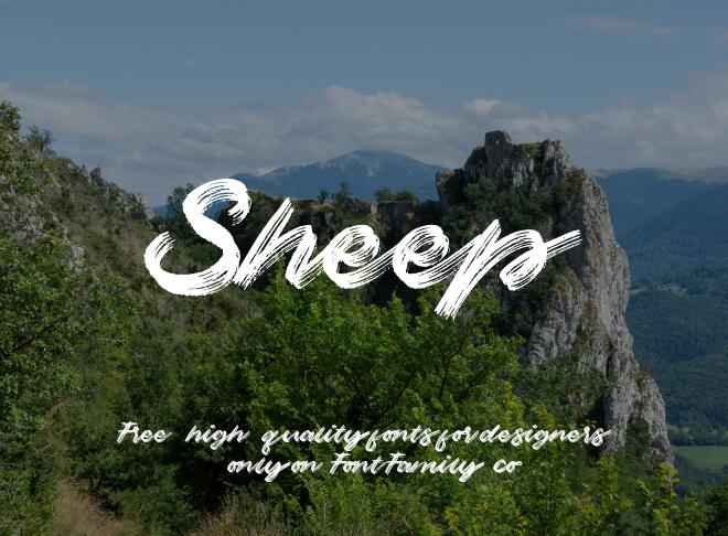 Sheep Font