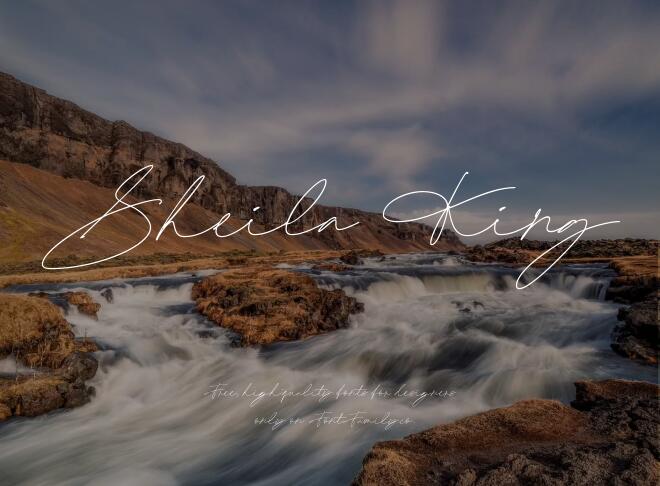 Sheila King Font
