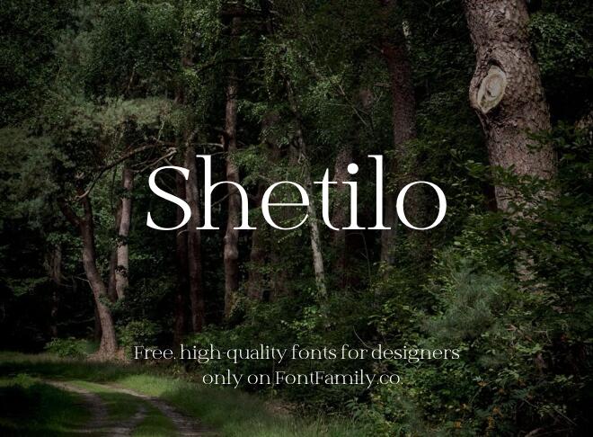 Shetilo Font
